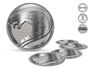 Badge Ruota Edizione Etichette Cupola Drift Lusso